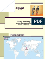 Hello Egypt: Samy Hendawy