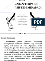 Pertanian Terpadu Dengan Sistem Minapadi