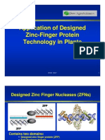 Application of Designed Zinc-Finger Protein Technology in Plants