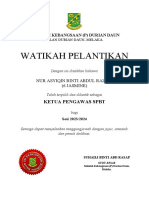 Sijil Pelantikan