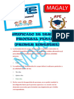 APE de Derecho Procesal Penal II - Primer Bimestre - Unificado - MESD