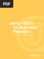 Guide to amfori BSCI Platform Access | PDF | Password | Login