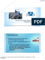 Chem 86L Expt 7 Dissolved Oxygen by Winkler Method