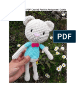 Bonitinho Gato PDF Croche Padrao Amigurumi Gratis