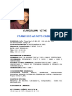 Curriculum Vitae Francisco