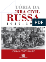 Historia Da Guerra Civil Russa 1917-1922 (Jean-Jacques Marie)