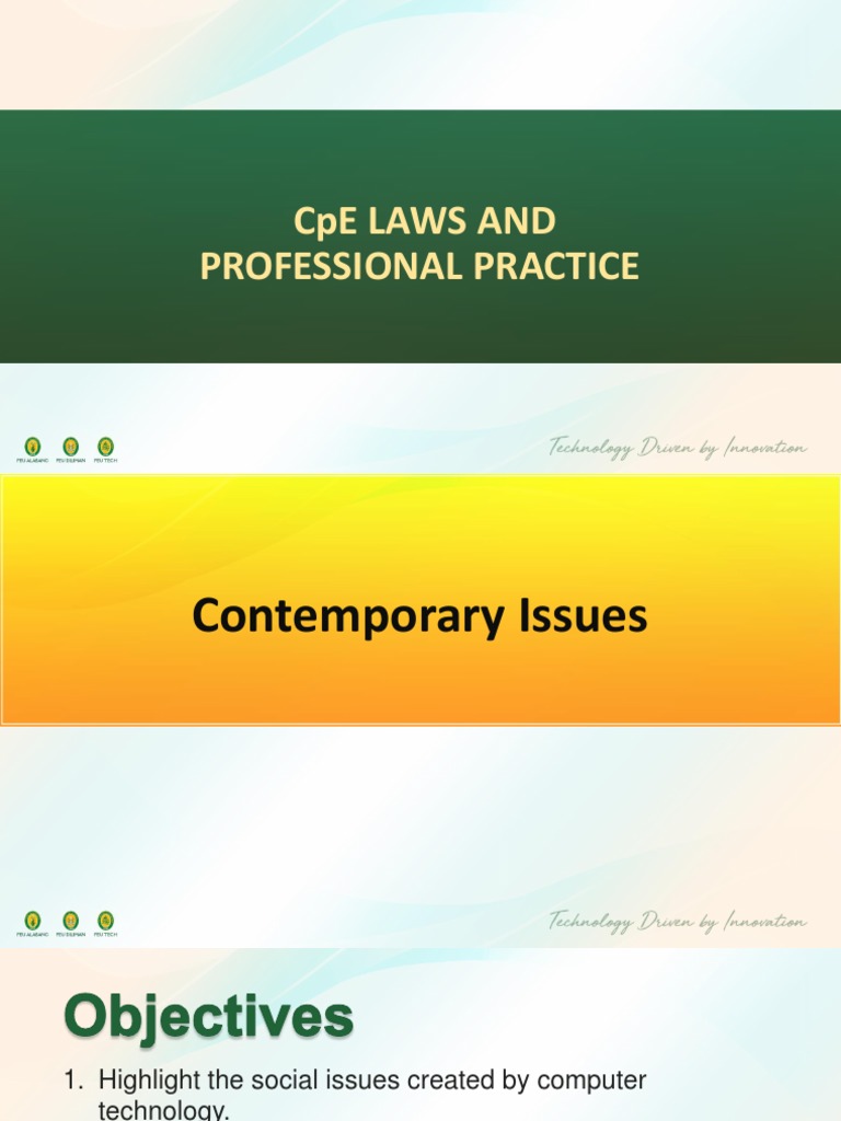 MODULE 05 Contemporary Issues PDF