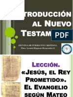 INTRODUCCION AL NT Leccion Evangelio Mateo (2 Parte)