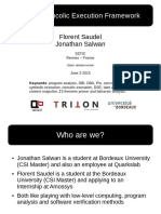 SSTIC2015 English Slide Detailed Version Triton Concolic Execution FrameWork FSaudel JSalwan