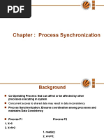 OS Process Synchronization Unit 3