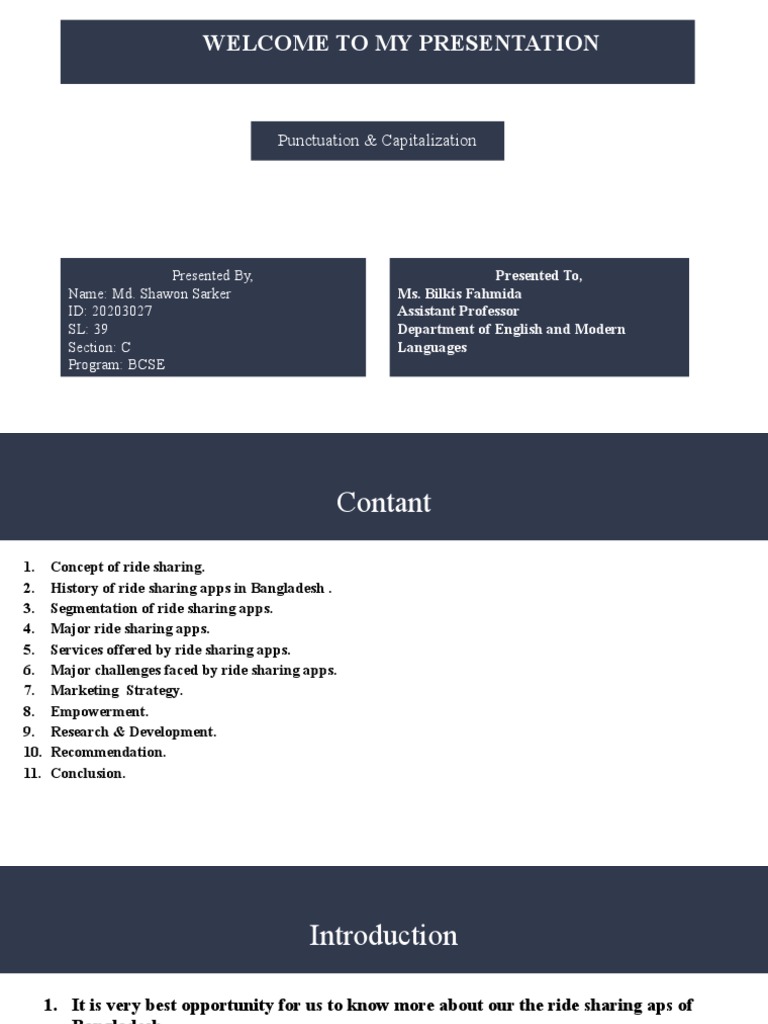 Team 1 Presentation Pdf Transport Economies