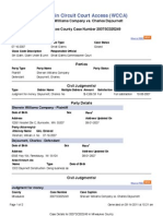 Wisconsin Civil Case 2007SC025249