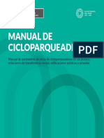 Proyecto de Manual de Parámetros Técnicos de Cicloparqueaderos PDF