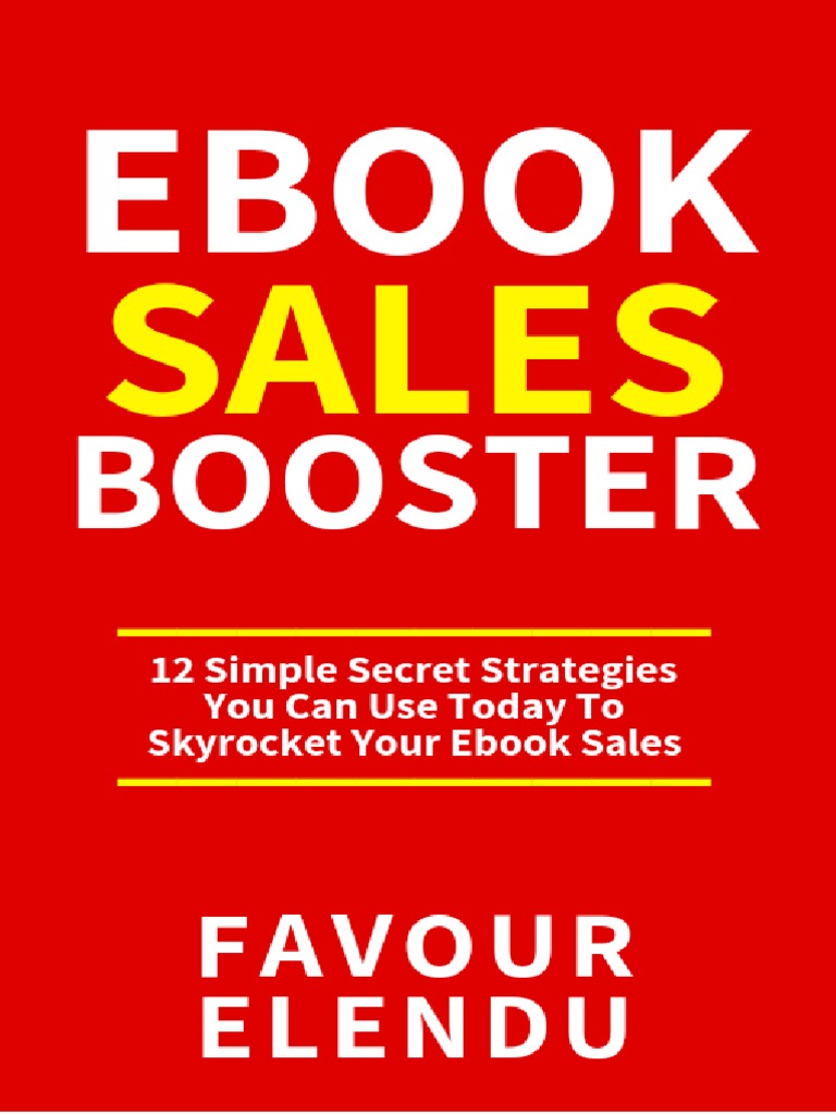 Ebook Sales Strategies Unveiled | PDF