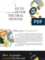 Lesson 12 Things to Ponder for the Oral Defense (1)