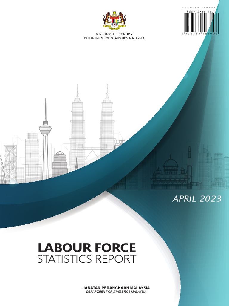 Malaysia Labour Force Statistics 2023 | PDF | Labour Economics | Employment