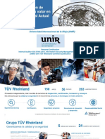 Presentación Master UNIR - CERTIFICACIÓN Auditor Interno ISO 27001 - 2022 - TÜV Rheinland