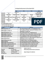 Jadwal Kuliah Prodi MIH Reguler TTE