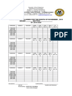 Class Monitoring