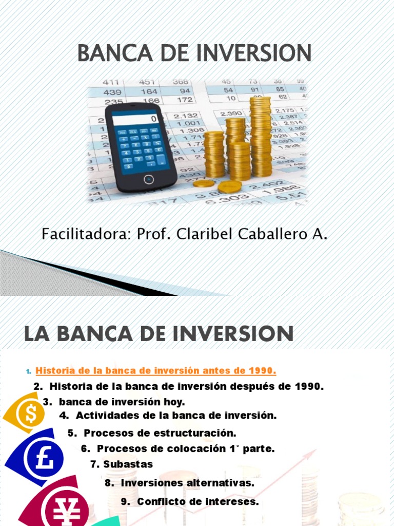 Banca de Inversion | PDF | Derecho privado | Mercados financieros
