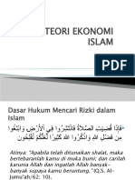 Teori Ekonomi Islam