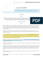 Ley - 2213 - de - 2022 - Adopta Como Legislación Permanente El Decreto 806-2020