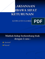 Pelaksanaan Membawa Sifat Keturunan