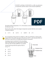 6.4 Heat Capacity and Calorimetry MC Questions