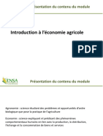 Cours Introduction À Léconomie Agricole