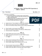 EmbeddedSystem October2018 B E WithCredits RegularCGPAPatternBE 131D76B4