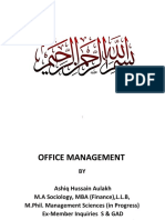 Office Management (Qaed)