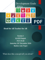 Sdgs For Qaed