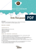 Trilogia Do Chocolate - Receita Aula 02 - Torta Sablé Chocoganache