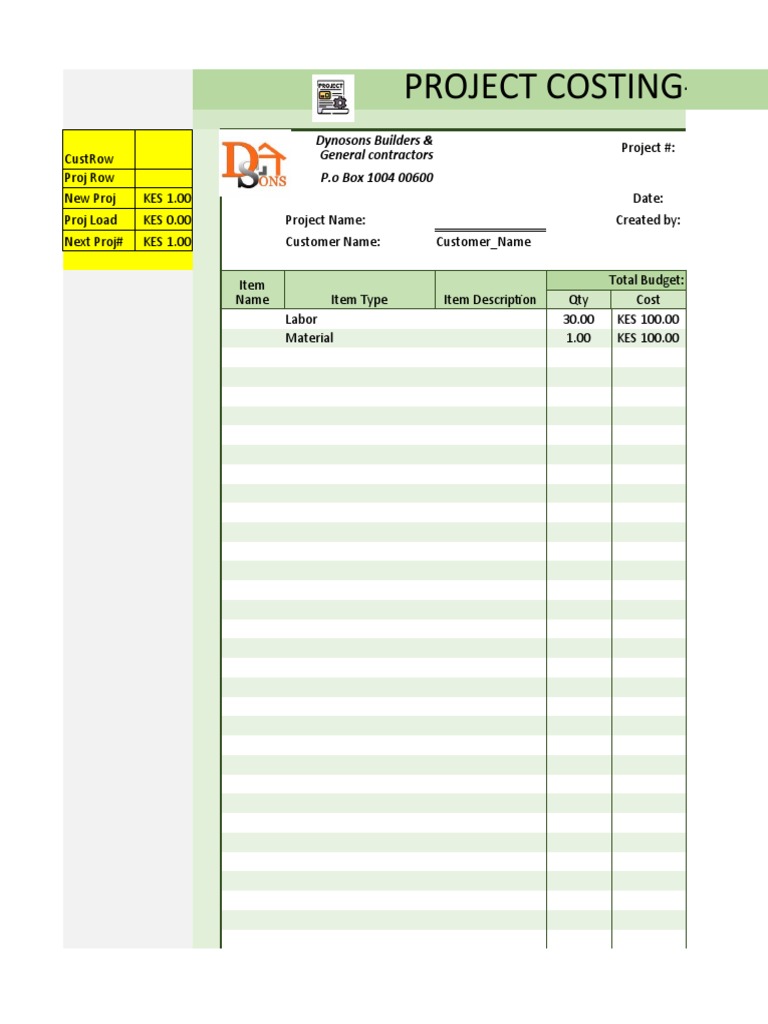 Project Costing and Budget Analysis | PDF | Building Engineering | Real ...