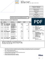 Account Statement: Penyata Akaun