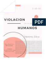 Etica Violación de Los Derechos