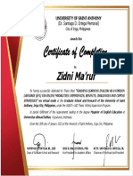 Cert of Completion Zidni Maruf