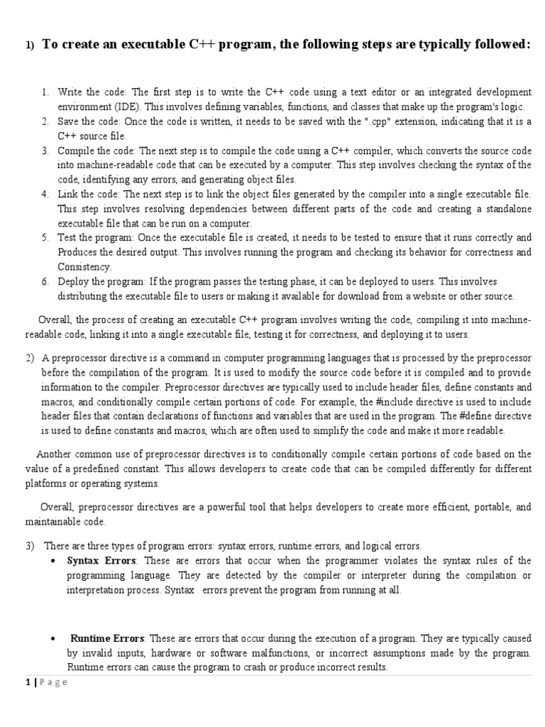 C++ Assignment 2 | PDF | Programming | Computer Program