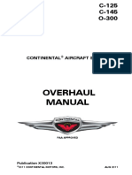 Continental O-300 Overhaul Manual