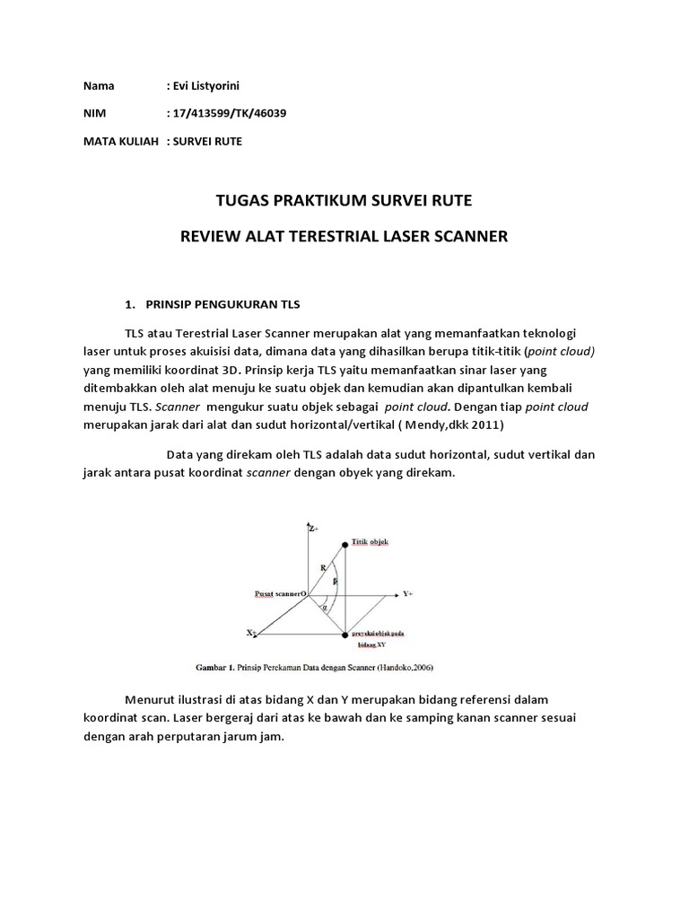 Tugas praktikum survei rute m12 13 evi listyorini 46039 pdf