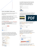 Cara Mendaftar Gmail