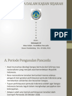 Pancasila Dalam Kajian Sejarah