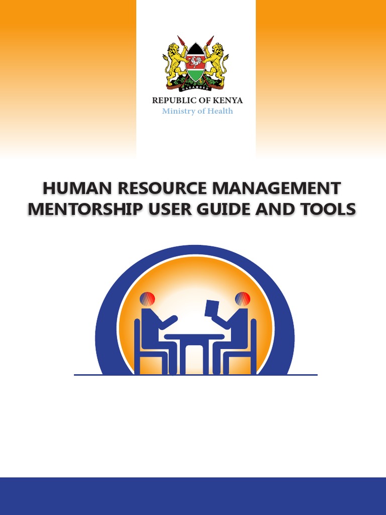 Human Resource Management Mentorship User Guide And Tools Pdf
