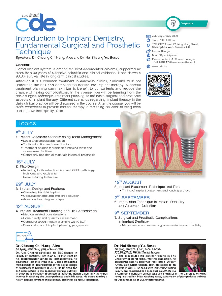 Comprehensive Guide to Implant Dentistry | PDF | Dental Implant | Oral ...