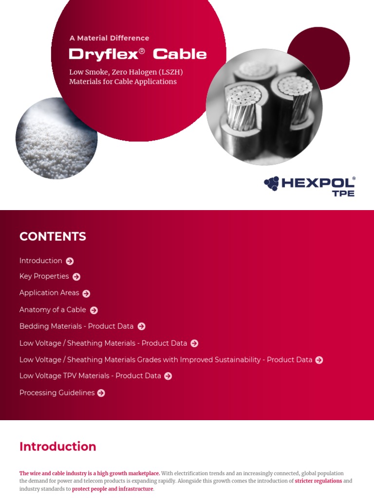 File-dryflex-cable-compounds-product-guide | PDF | Extrusion ...