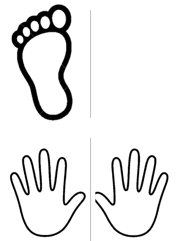 hands and foot oultine PDF