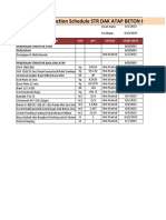 Construction Schedule