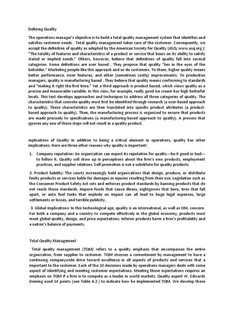 Operation Manajemen Heizer Render 2017 | PDF