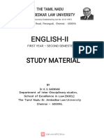 English-II - Study Material