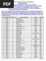 Roll No. General Merit No. Name of Candidate Domicile S.No. Pass/Fail